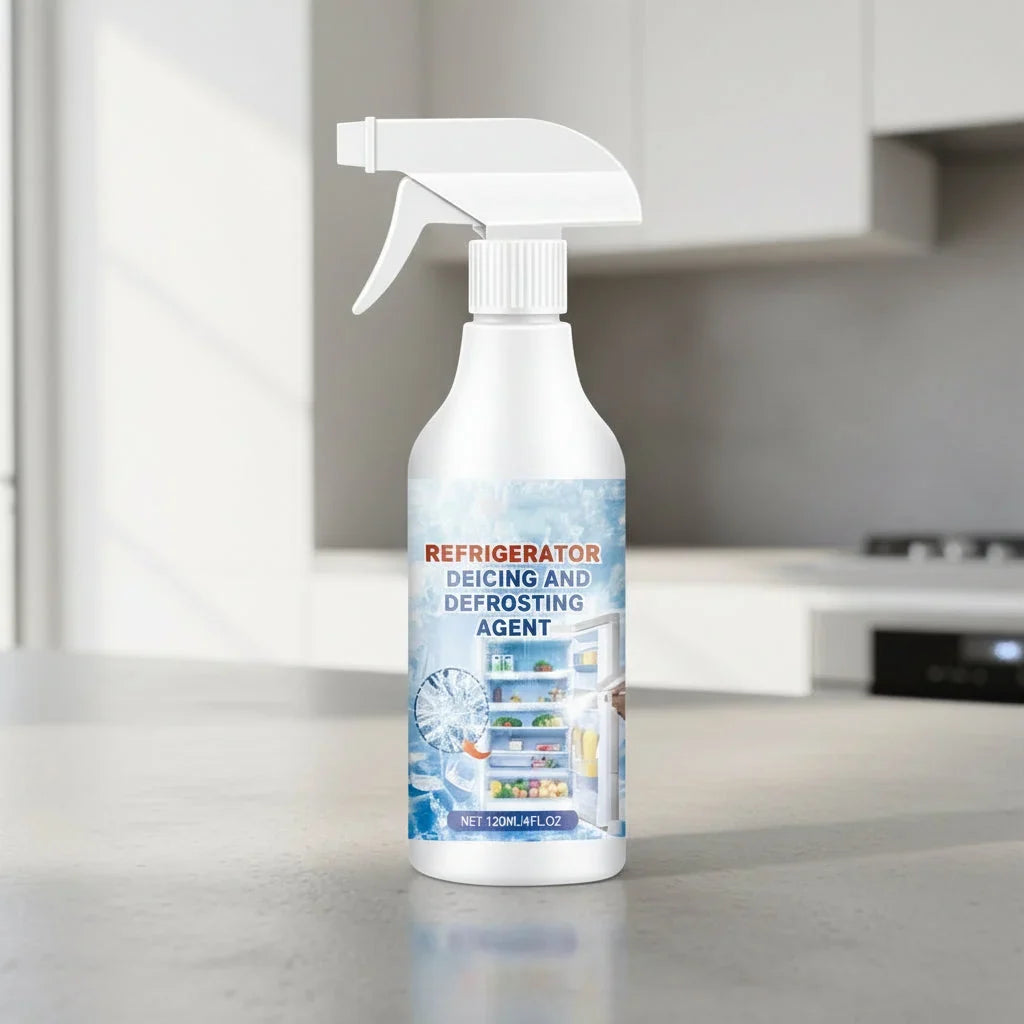 Defrosting Spray Fast Frost Removal Scrape-Free Freezer Care