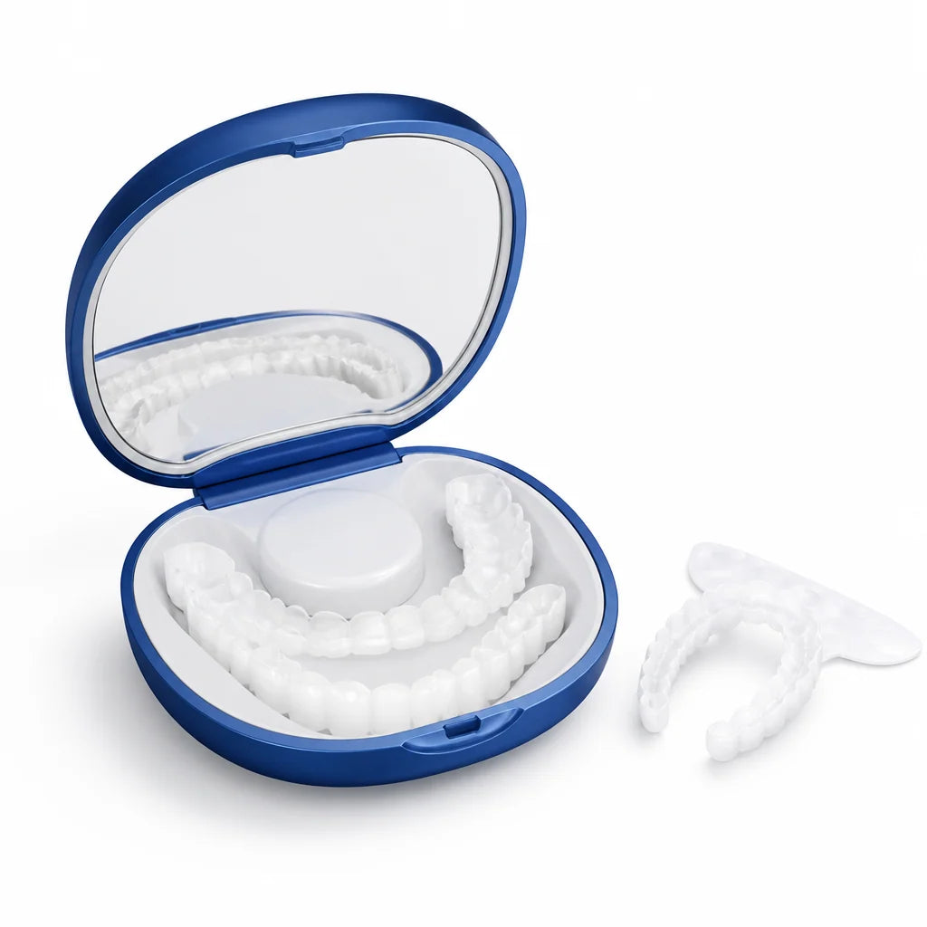 Dental Veneers Open Palate Upper & Lower Set