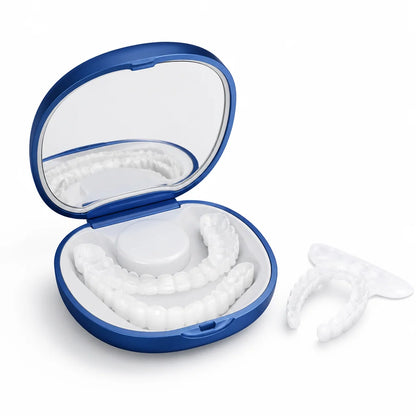 Dental Veneers Open Palate Upper & Lower Set