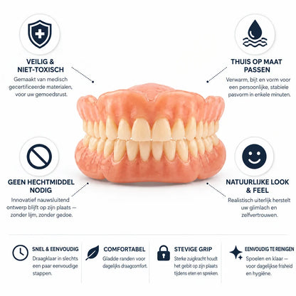 Denture Heat-Moldable Natural Ivory Shade