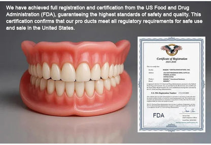 Denture Kit Upper & Lower Adaptive Gel Fit