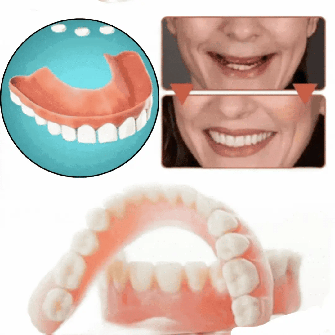 Denture Reline Kit Moldable Silicone for Full & Partial Dentures