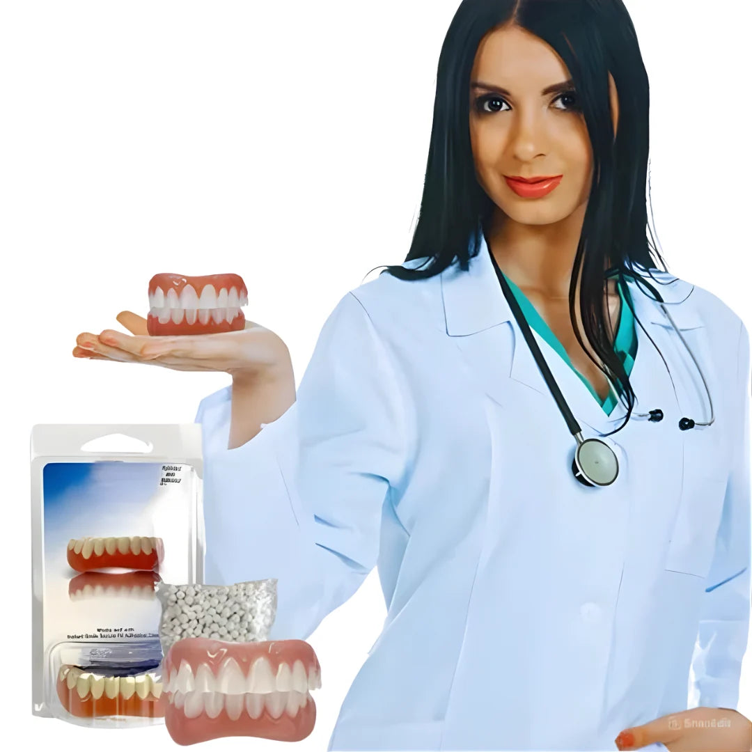 Denture Reline Kit Moldable Silicone for Full & Partial Dentures
