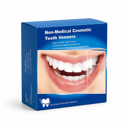 Denture Set Full Coverage Natural-Looking 3-Piece