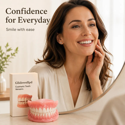 Denture Set Full Upper & Lower Adhesive-Free Suction Hold