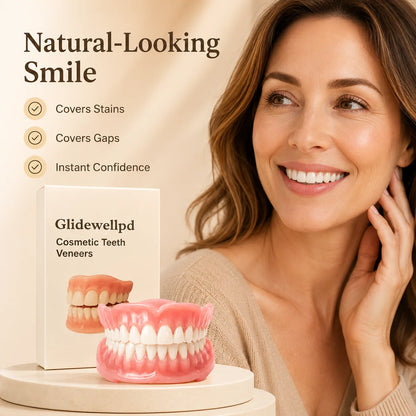 Denture Set Full Upper & Lower Adhesive-Free Suction Hold