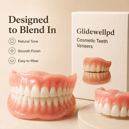 Denture Set Full Upper & Lower Adhesive-Free Suction Hold