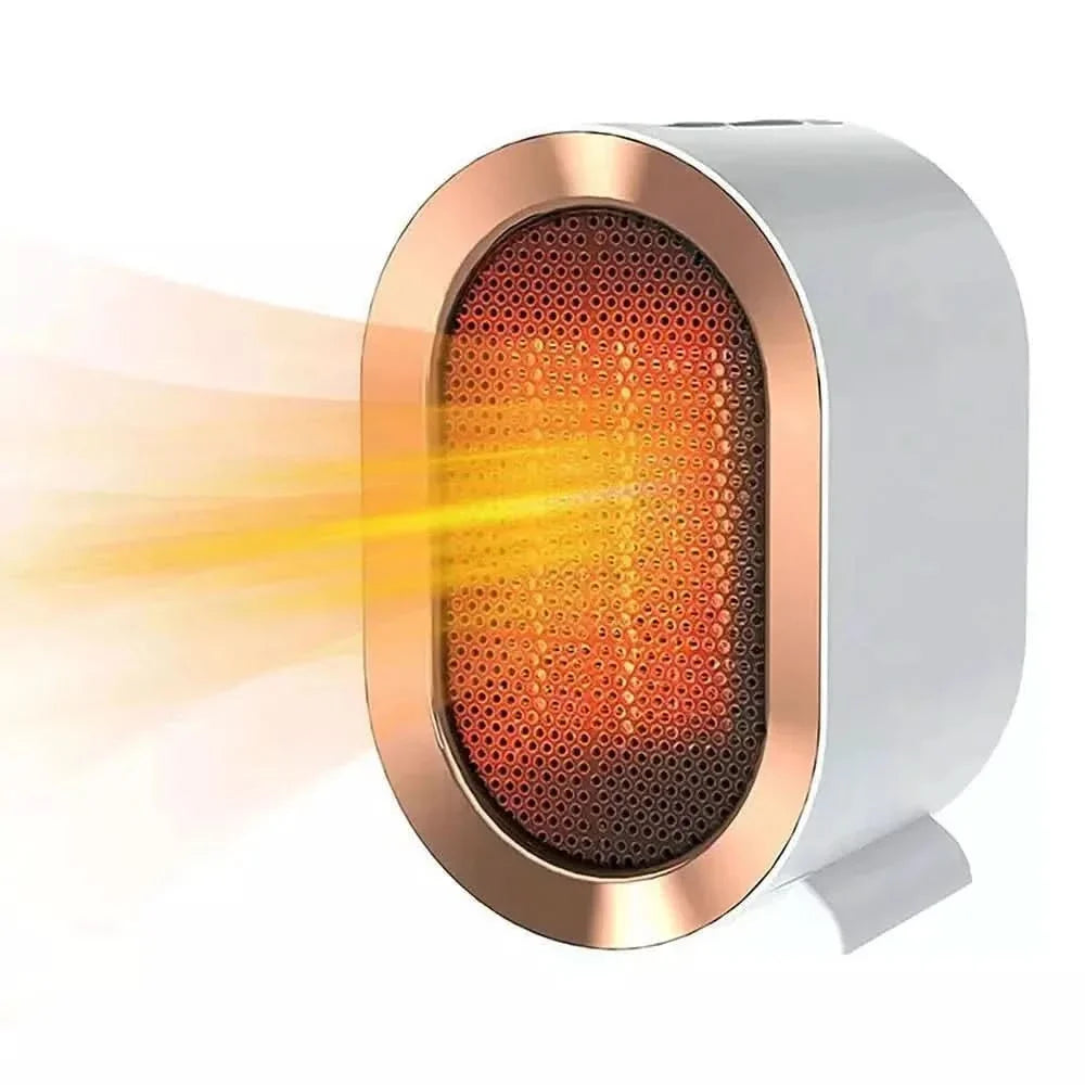 Desk Heater PTC Ceramic Fast Heat Tip-Over Protection