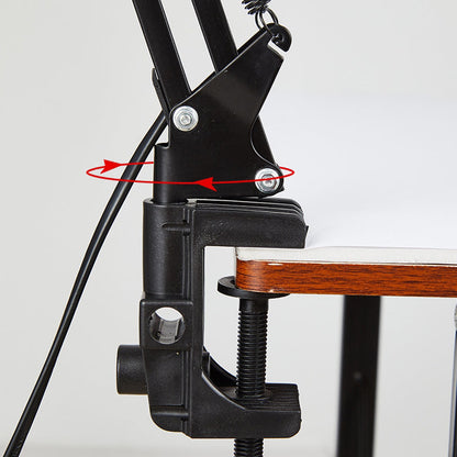 Desk Lamp Adjustable Arm & Clamp Space-Saving