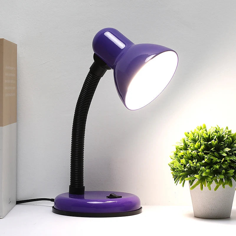 Desk Lamp Adjustable Neck Energy-Efficient LED Stable Base