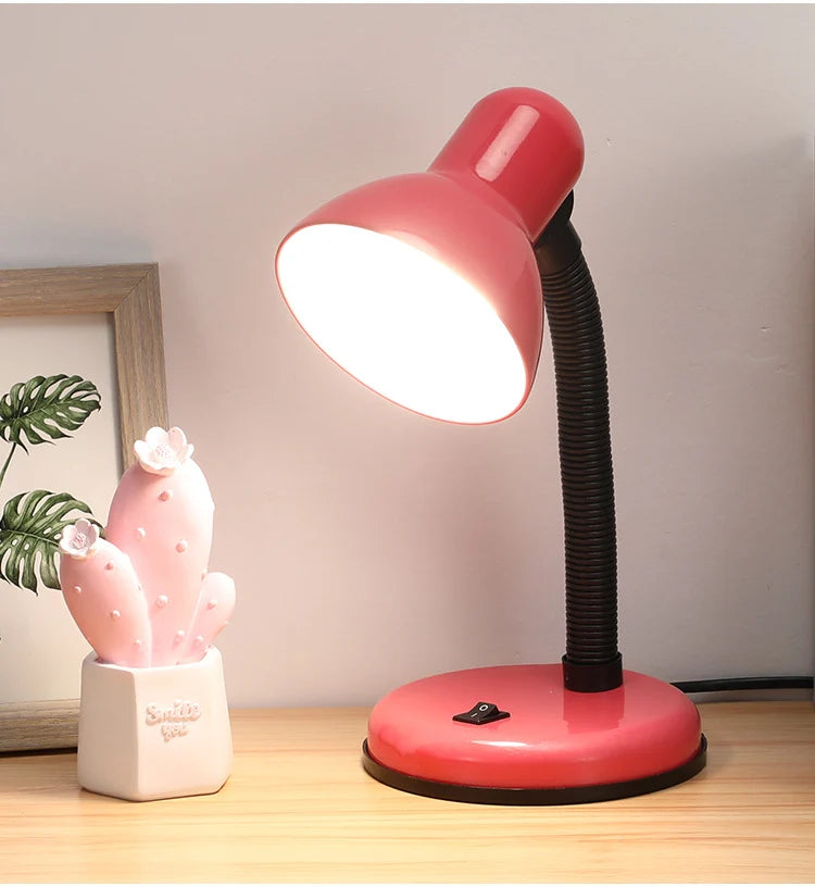 Desk Lamp Adjustable Neck Energy-Efficient LED Stable Base