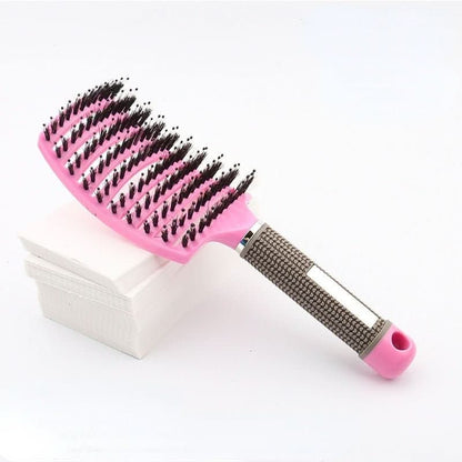 Detangling Brush Pain-Free Flexible Bristles & Anti-Static