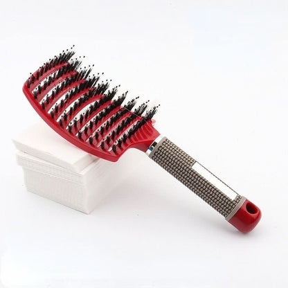Detangling Brush Pain-Free Flexible Bristles & Anti-Static
