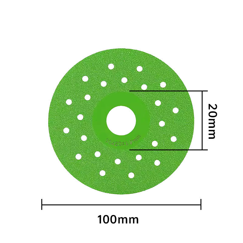 Diamond Cutting Disc 100 mm Ventilated High-Density Coating