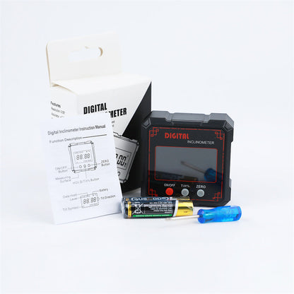 Digital Angle Gauge Magnetic Base 0.2° Accuracy IP54