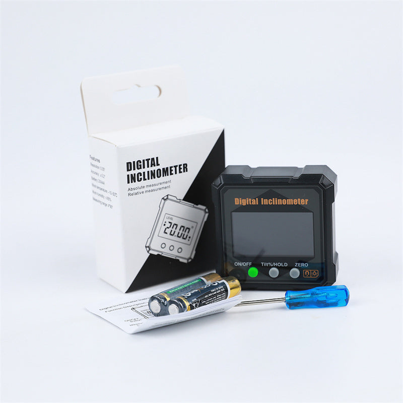 Digital Angle Gauge Magnetic Base & Locking 0.2 Degree Accuracy