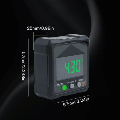 Digital Angle Gauge Magnetic Base & Locking 0.2 Degree Accuracy