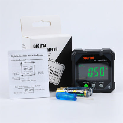 Digital Angle Gauge Magnetic Base & Locking 0.2 Degree Accuracy
