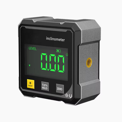 Digital Inclinometer Laser Line & Magnetic Base USB Rechargeable