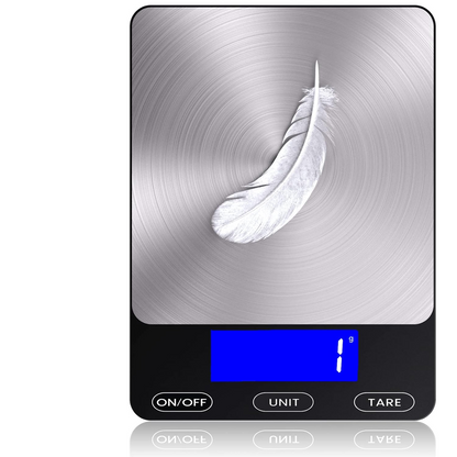Digital Kitchen Scale 15 kg Backlit LCD & Tare
