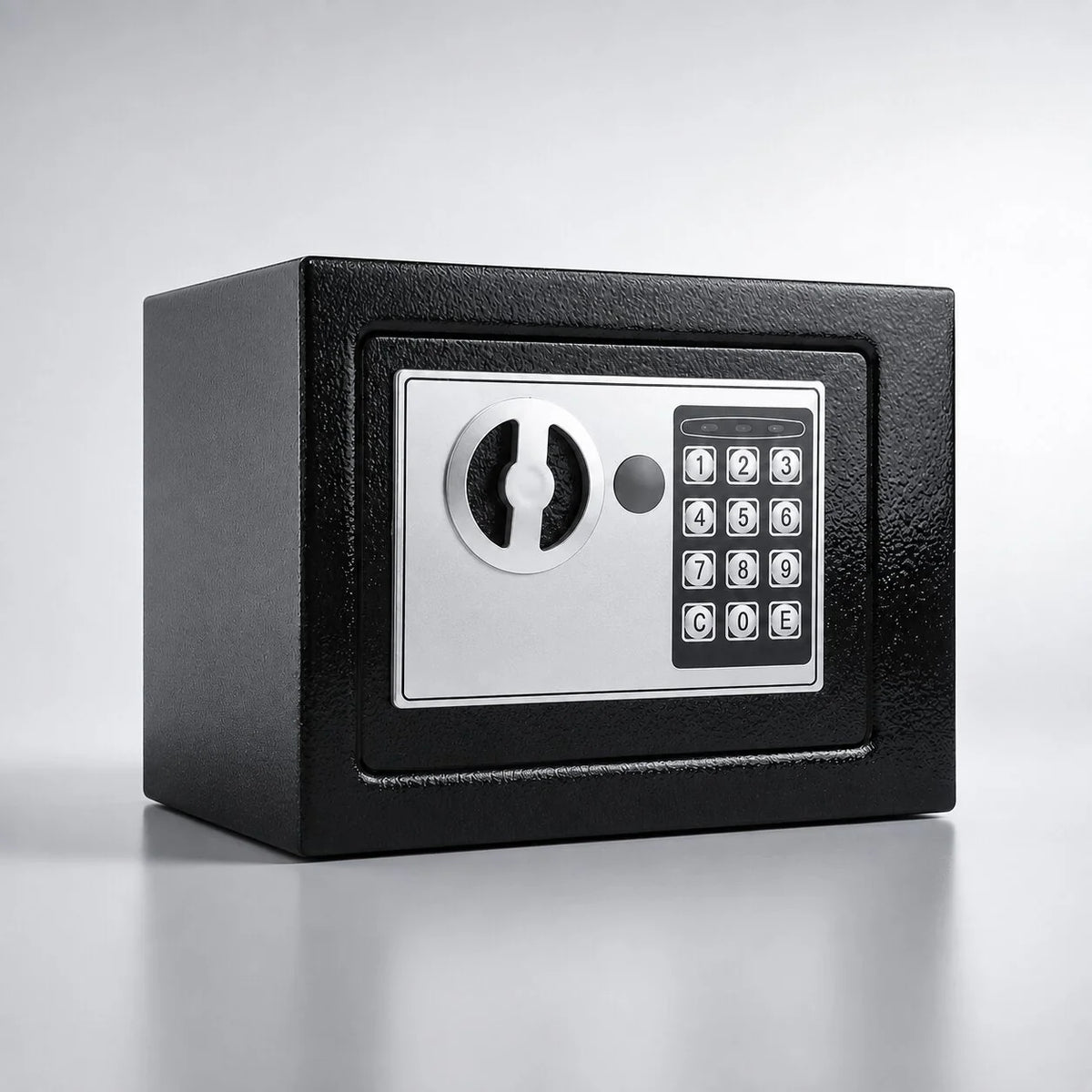 Digital Safe Compact Steel Keypad & Fire-Resistant Bag
