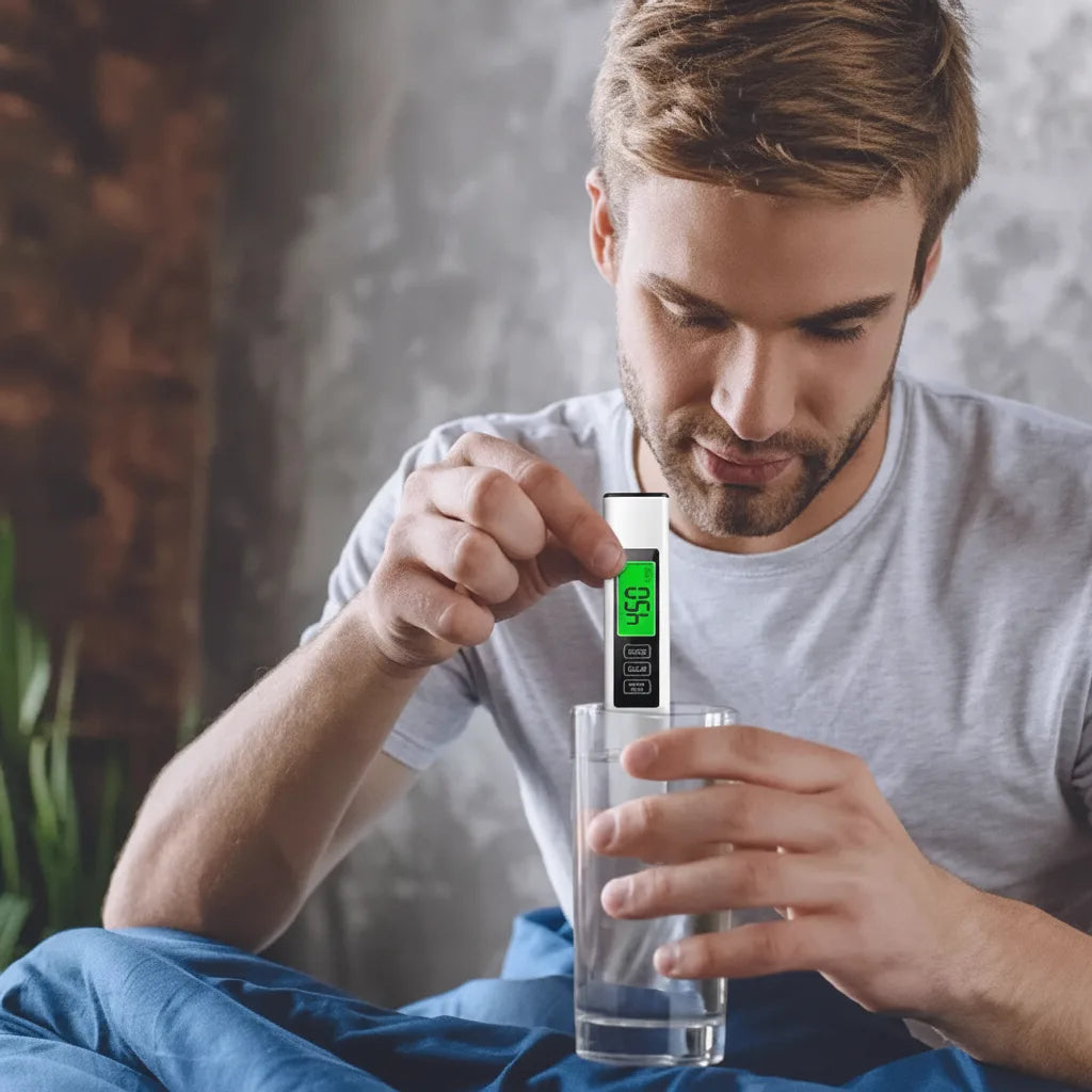 Digital Water Tester 4-in-1 Titanium Probe