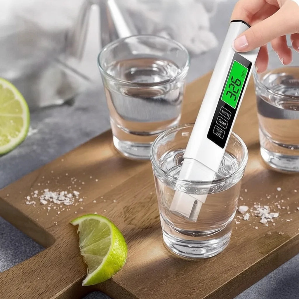 Digital Water Tester 4-in-1 Titanium Probe