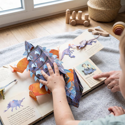 Dinosaur Pop-Up Book Interactive 3D Scenes 50+ Species Facts