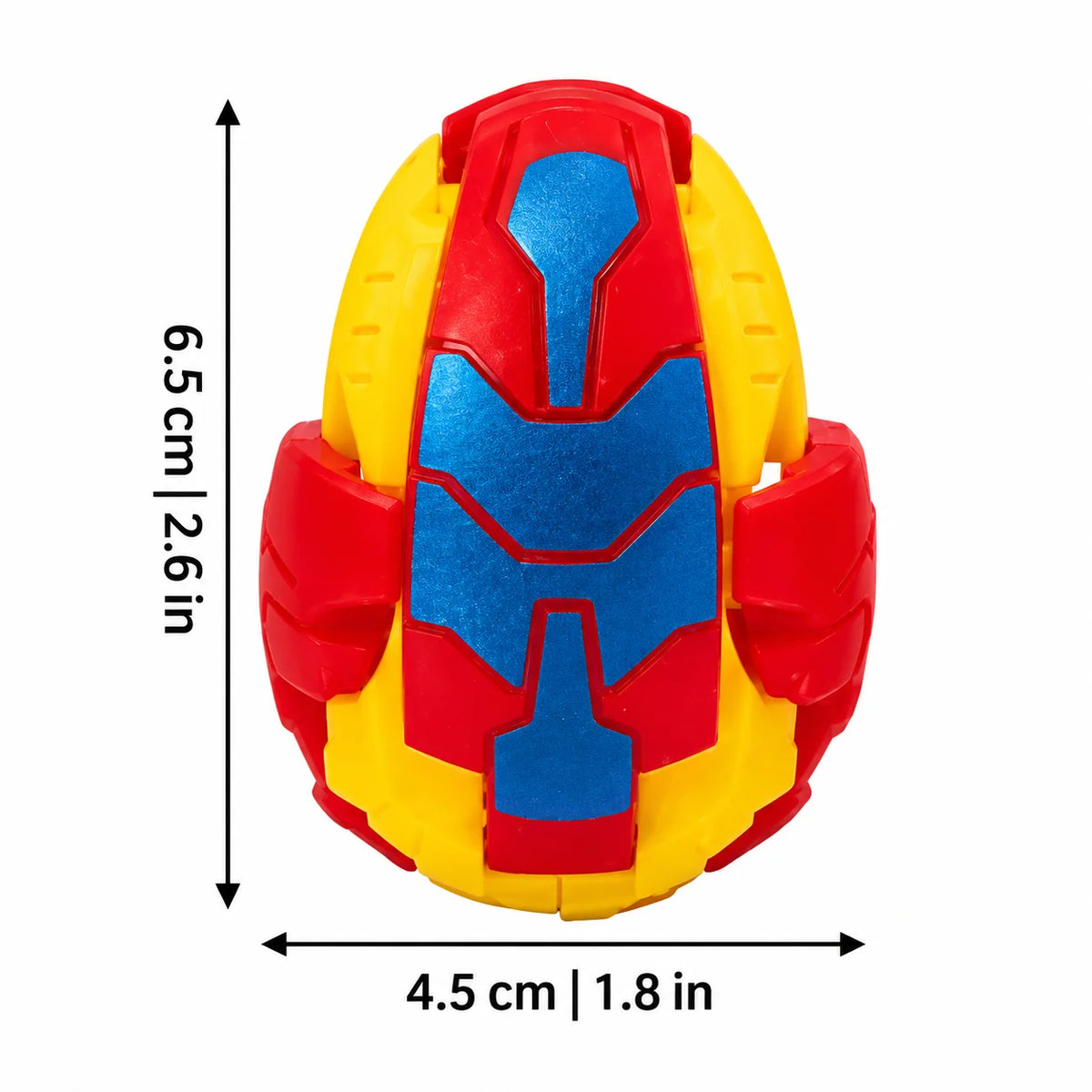 Dinosaur Toy Transforming Egg Design Poseable Joints
