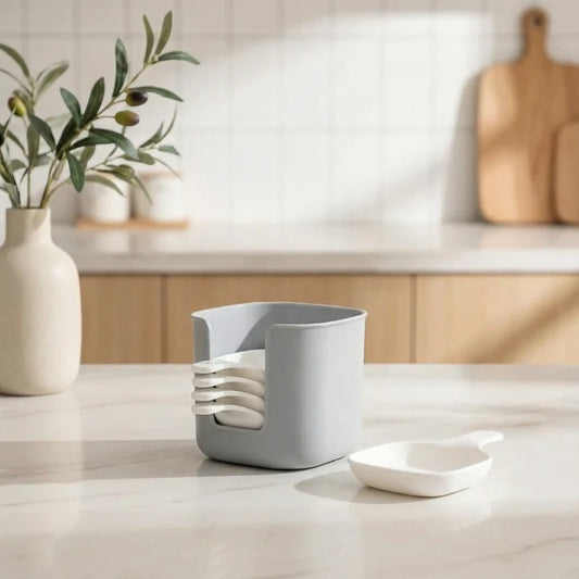 Dip Bowls Removable No-Drip Space-Saving Set of 6