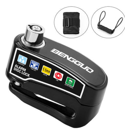 Disc Brake Lock Keyless 110 dB Alarm Aluminum Alloy