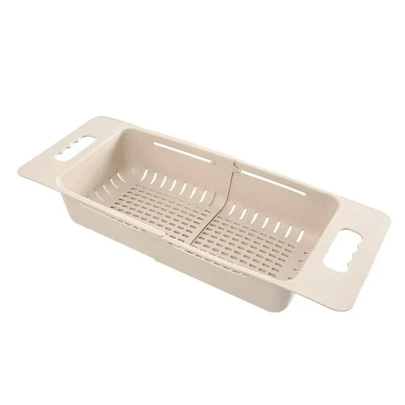 Dish Drainer Extendable Automatic Drainage Space-Saving