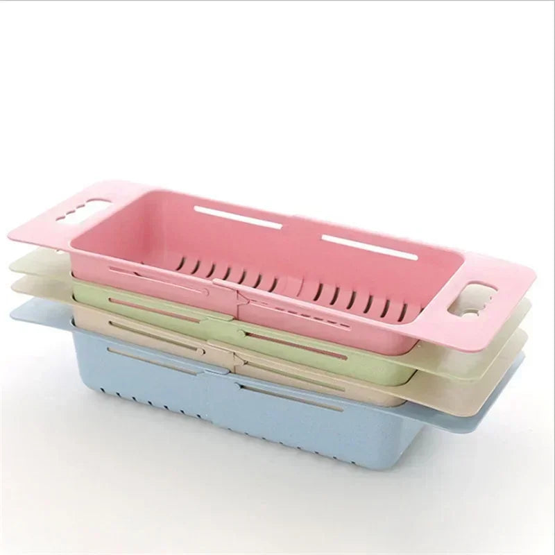 Dish Drainer Extendable Automatic Drainage Space-Saving