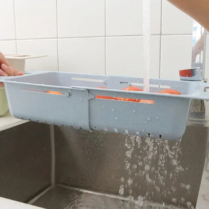 Dish Drainer Extendable Automatic Drainage Space-Saving