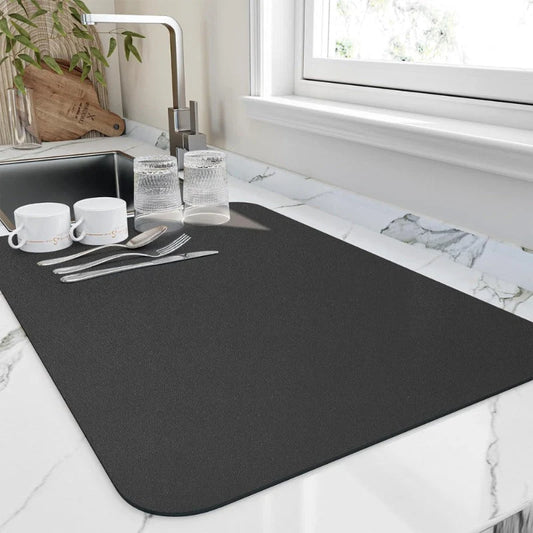 Dish Drying Mat Absorbent Quick-Drying Non-Slip
