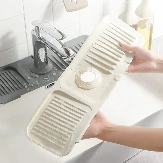 Dish Drying Mat Self-Draining Non-Slip Silicone