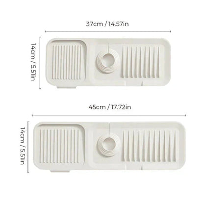 Dish Drying Mat Self-Draining Non-Slip Silicone