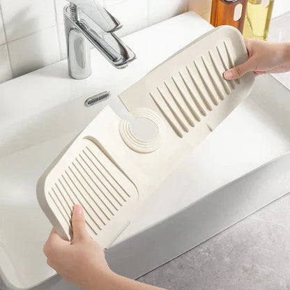 Dish Drying Mat Self-Draining Non-Slip Silicone
