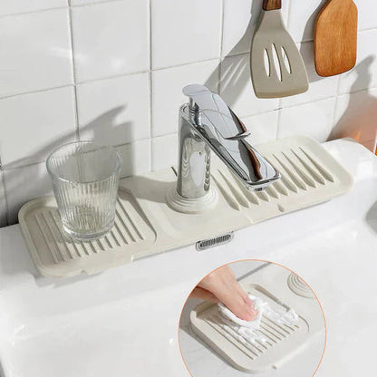 Dish Drying Mat Self-Draining Non-Slip Silicone