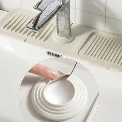 Dish Drying Mat Self-Draining Non-Slip Silicone