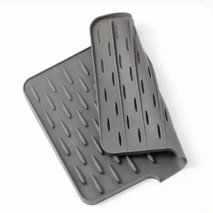 Dish Drying Mat Textured Silicone BPA-Free Heat-Resistant