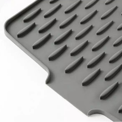 Dish Drying Mat Textured Silicone BPA-Free Heat-Resistant
