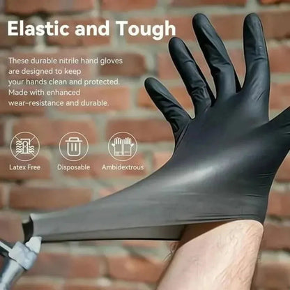 Disposable Nitrile Gloves Non-Slip Latex-Free