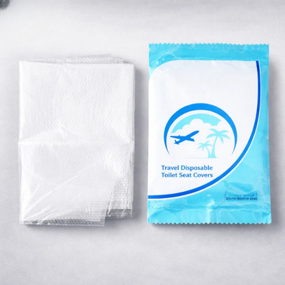 Disposable Toilet Seat Covers Double-Layer Non-Slip Biodegradable 50-Pack