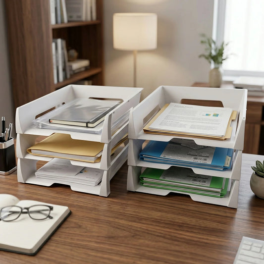 Document Organizer 6-Tier Space-Saving Fits A4 & Letter