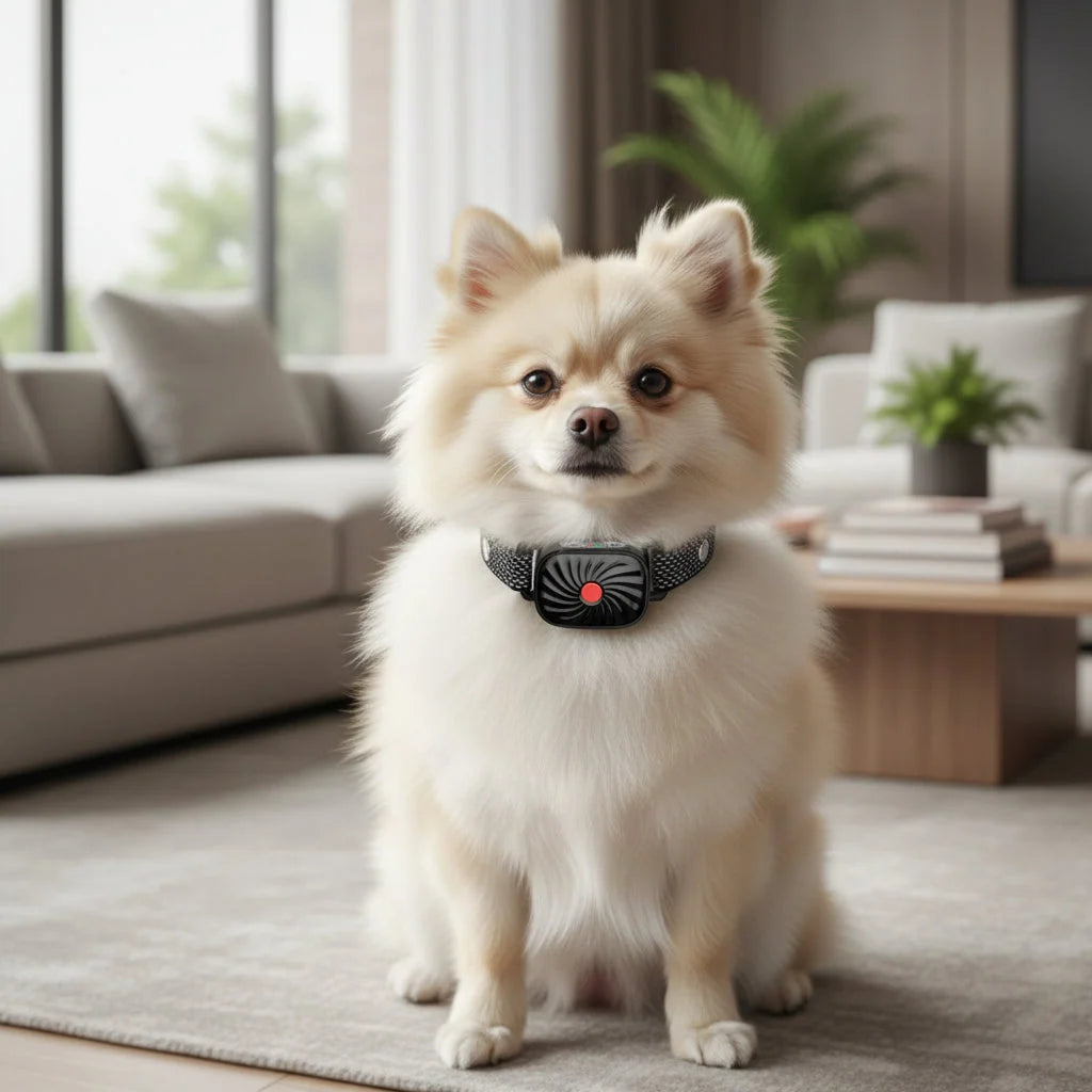 Dog Anti-Bark Collar Microphone Detection Waterproof Four Vibration Levels