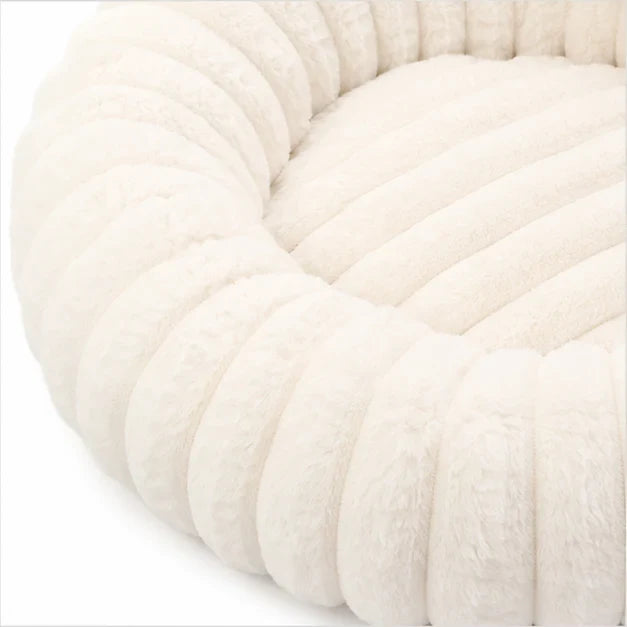 Dog Bed Round Plush & Padded Edge