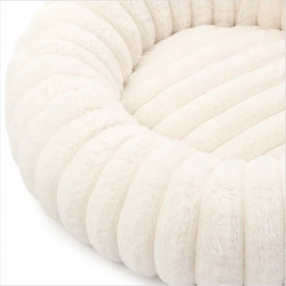 Dog Bed Round Plush & Padded Edge