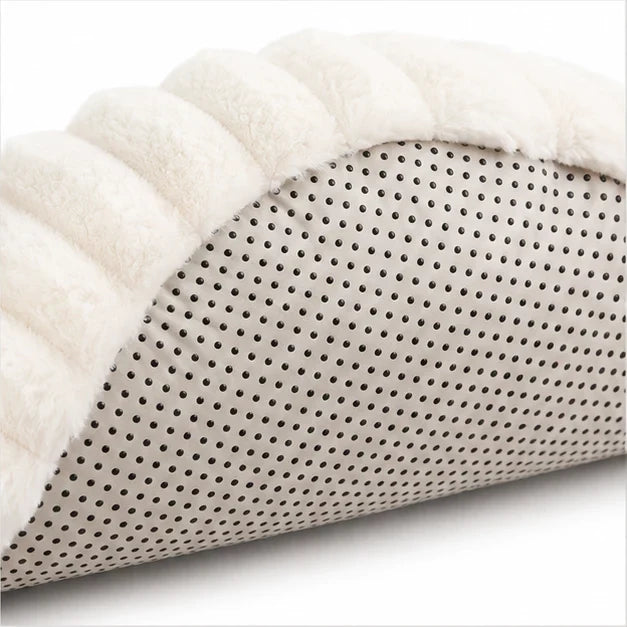 Dog Bed Round Plush & Padded Edge
