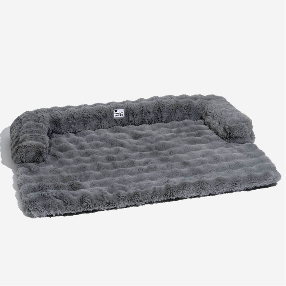 Dog Bed Ultra-Soft Plush Non-Slip Sofa Protector